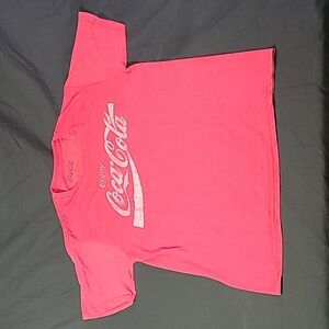 Classic COCA COLA Red T-shirt by Mad Engine Size Large